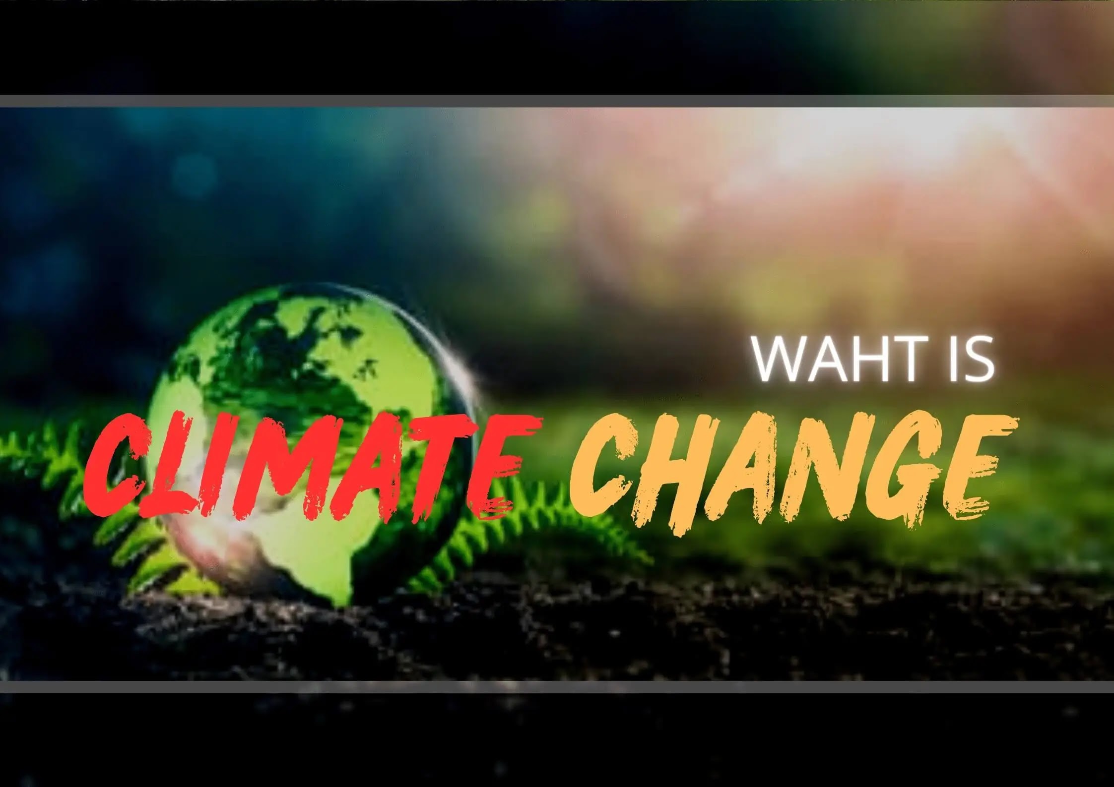 Climate Change and Its Impact on the Planet