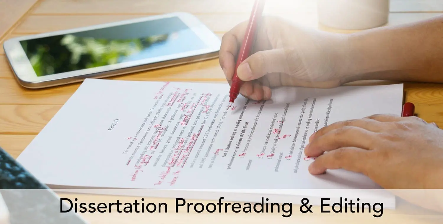 Dissertation Proofreading and Editing