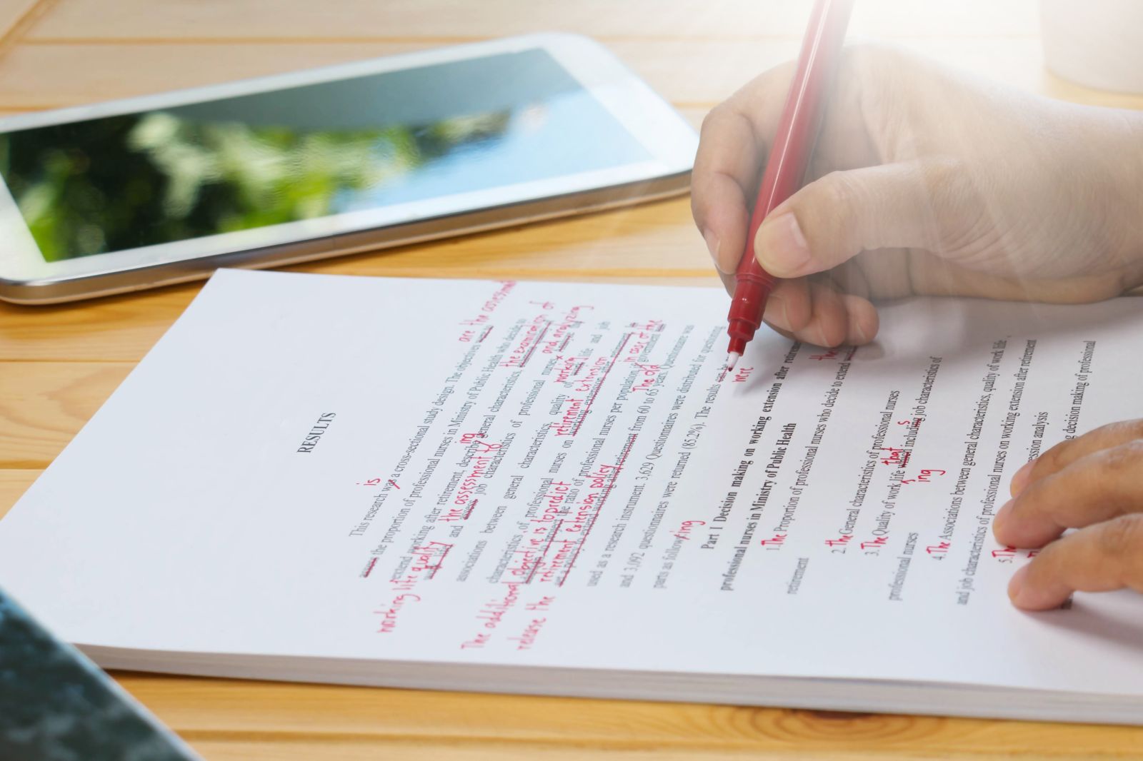 Journal Article Editing