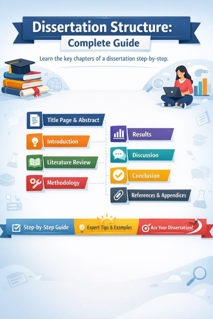 Dissertation Structure Explained | Introduction, Literature Review, Methodology & More