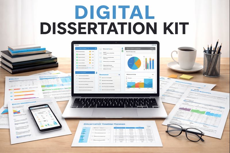 Step-by-Step Dissertation Guide Kit | Complete Dissertation Writing Solution