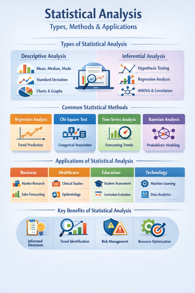 Statistical Analysis – Techniques, Methods & Applications Explained