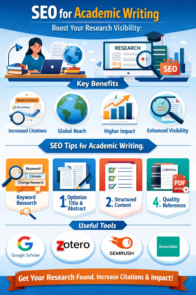 SEO for Academic Writing | Boost Research Impact & Visibility