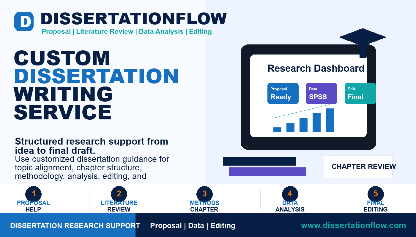 Custom Dissertation Writing Service by DissertationFlow