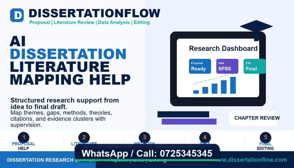 AI Dissertation Literature Mapping Help by DissertationFlow - Call 0725345345