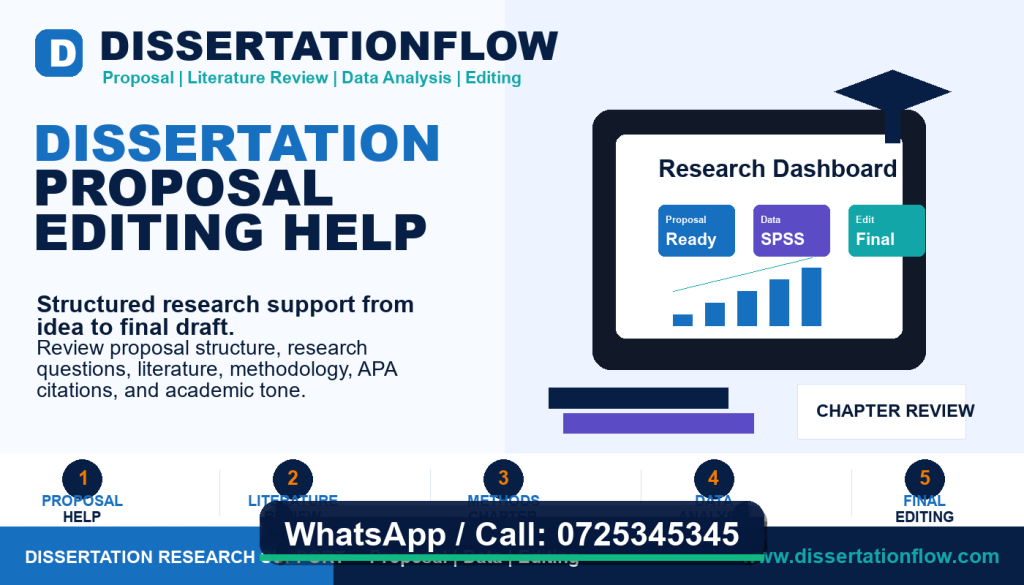 Dissertation Proposal Editing Help by DissertationFlow