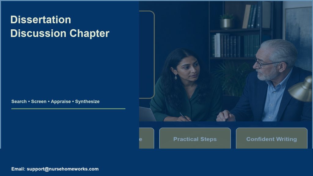 dissertation discussion chapter - support@nursehomeworks.com