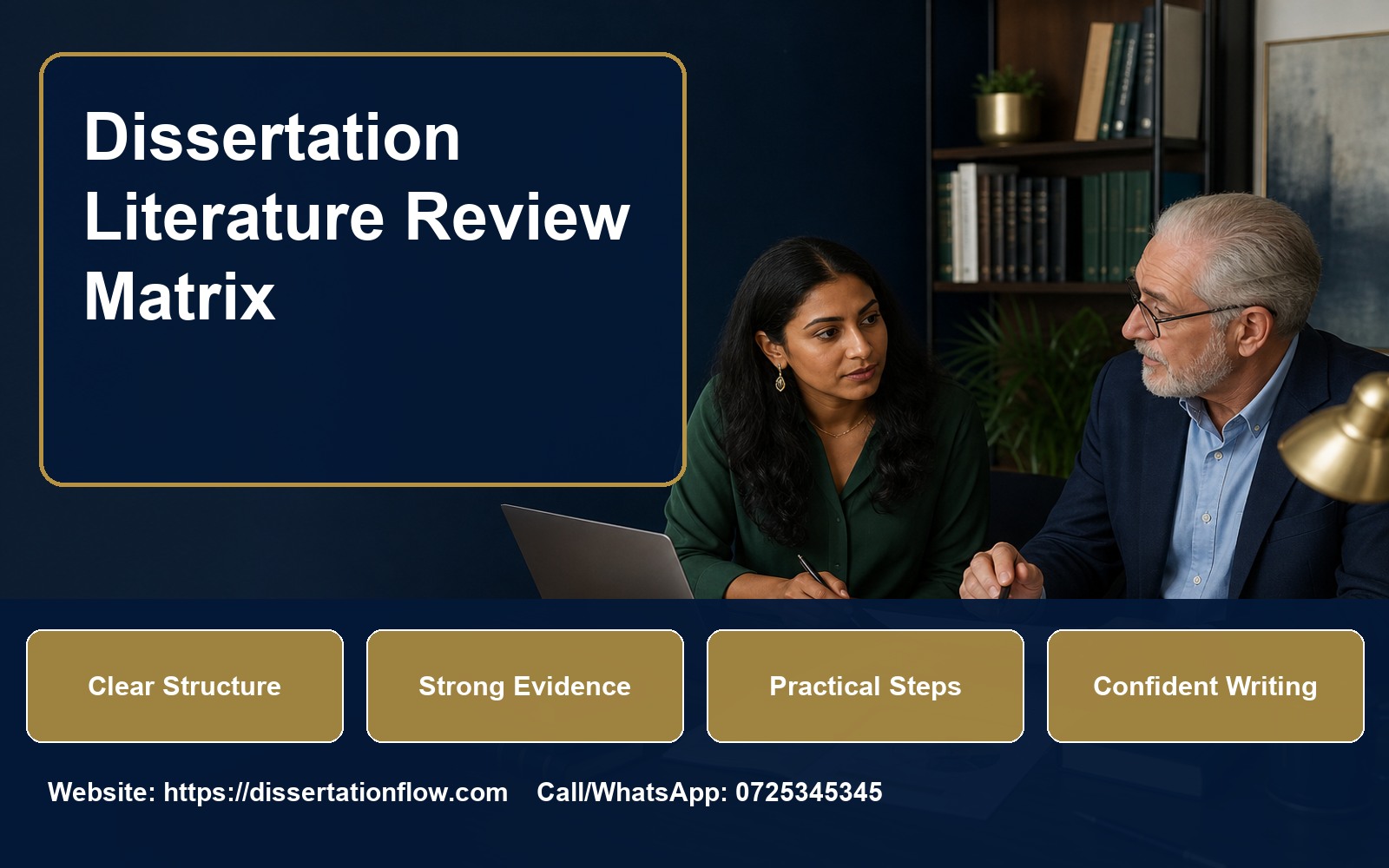 dissertation literature review matrix
