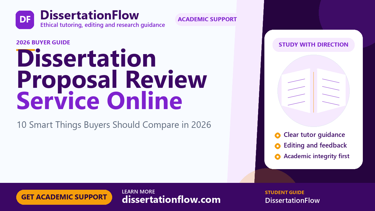 Dissertation Proposal Review Service Online by DissertationFlow