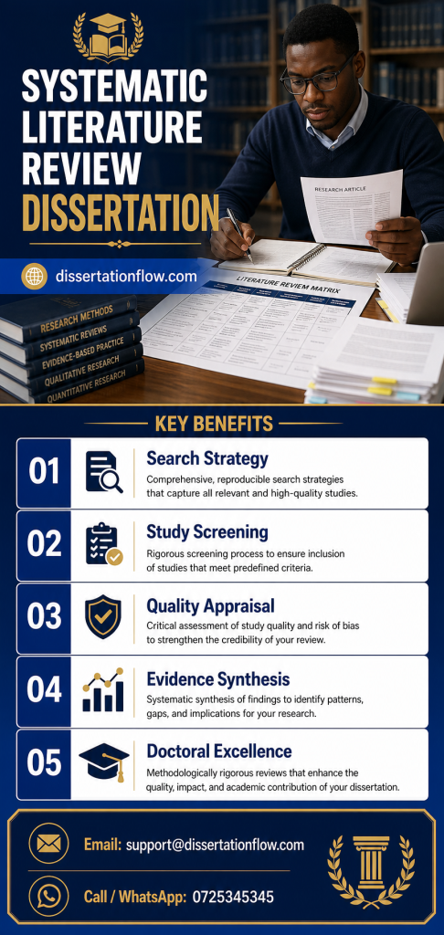 systematic literature review dissertation