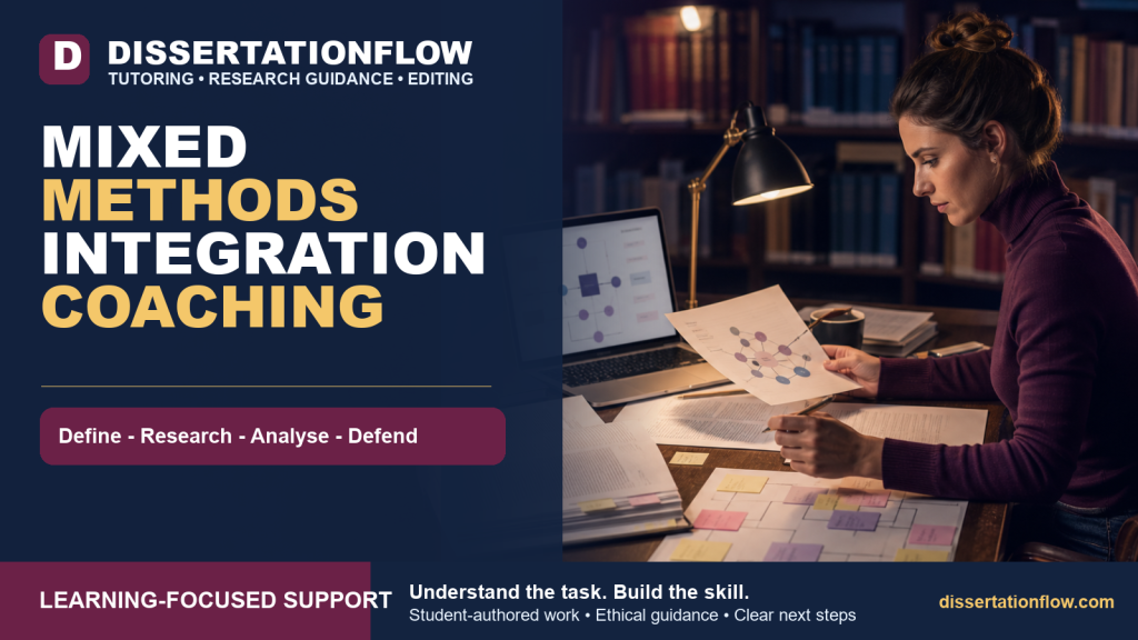 Mixed Methods Integration Coaching - DissertationFlow